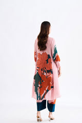 Coral Floral Co-ord Set