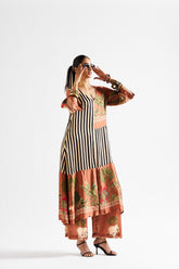 Tilly Kurtha set- Brown