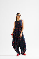 Winnie Jumpsuit _ Navy blue RTS