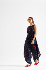 Winnie Jumpsuit _ Navy blue RTS