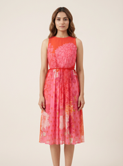 Mirna Dress- Red