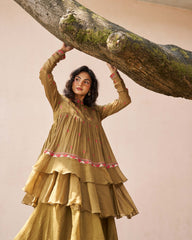 Avira Dress - Olive Green