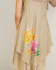 Aroha Dress- Wood Brown
