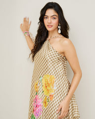 Aroha Dress- Wood Brown