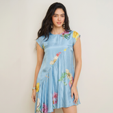 Yuna Dress- Ice Blue