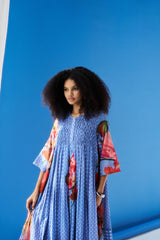 Adaline Dress - Fern Blue