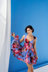 Carlos Dress - Fern Blue