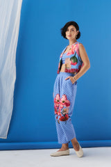 Naima Co-ord Set - Fern Blue