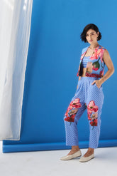 Naima Co-ord Set - Fern Blue