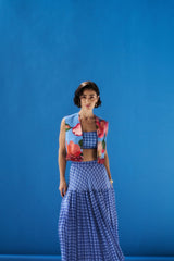 Kalila Co-ord Set - Fern Blue