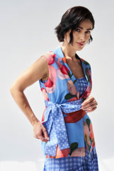 Elisha Co-ord Set - Fern Blue