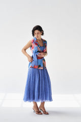 Elisha Co-ord Set - Fern Blue