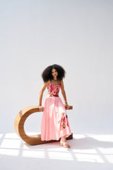 Gloria Co-ord Set - Peach