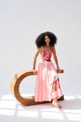 Gloria Co-Ord Set- Peach