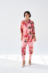 Ginny Co-Ord Set- Peach