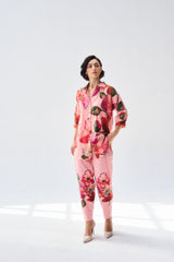 Ginny Co-Ord Set- Peach