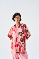Ginny Co-Ord Set- Peach