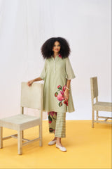 Linda Co-ord Set - Moss Green