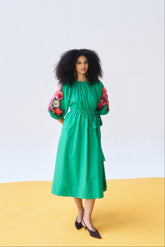 Rosalie Dress - Neon Green