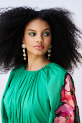 Rosalie Dress - Neon Green
