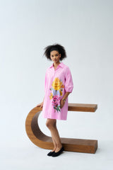 Lexie Dress - Powder Pink
