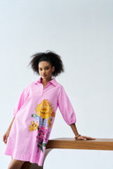 Lexie Dress - Powder Pink