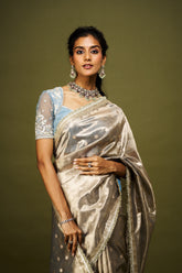 Eesha saree set - Grey