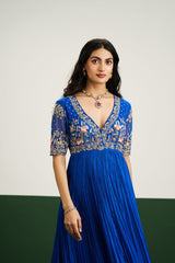 Emily Dress - Cobalt Blue