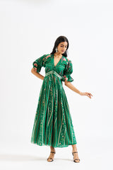 Shea Dress - Green