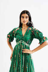 Shea Dress - Green