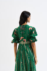 Shea Dress - Green