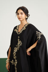 Farah Kaftan Set - Black