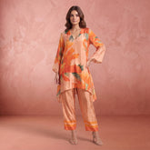 Himani Kurtha Set- Peach