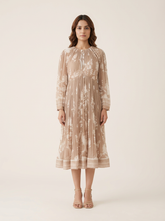 Lucia Dress- Neutral Beige