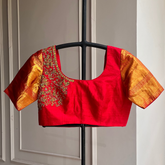 Ragini Blouse- Red