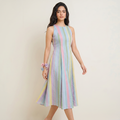 Ruhira Dress- Ice Blue