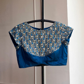Elisa Blouse- Teal Blue