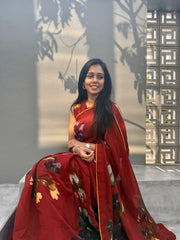 Shilo Saree set – Red