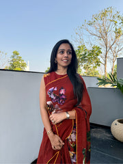 Shilo Saree set – Red