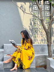 Vega Kurtha set – Yellow