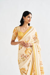 Prisha Printed Saree with Blouse