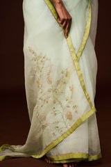 Nilaa Organza Saree and Blouse Set