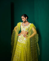 Jyla Net Lehanga- Pollen Yellow