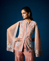 Lia Jacket Set - Mocha Beige