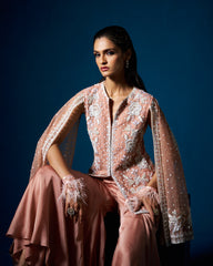 Lia Jacket Set - Mocha Beige