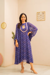 Dheri Blue Dress