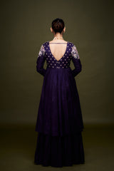 Mahira Amethyst Purple Anarkali