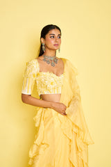 MARY SAREE - CANARY