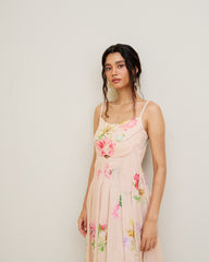 Jeni Dress- Pale Beige