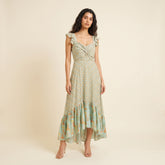 Miori Long Dress- Sea Green